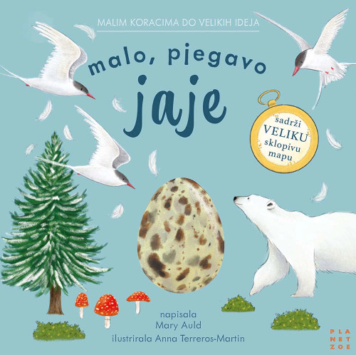Naslovnica knjige malo, pjegavo jaje