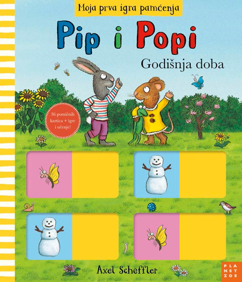 Naslovnica knjige Pip i Popi Godišnja doba