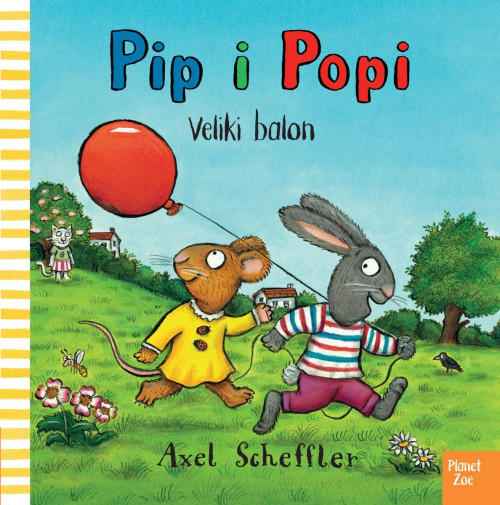Naslovnica knjige Pip i Popi: Veliki balon