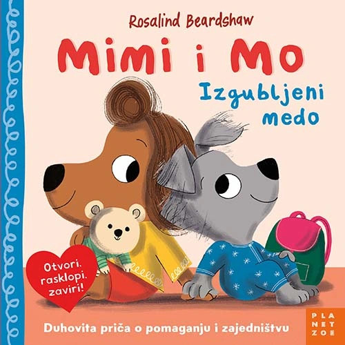 Naslovnica knjige Mimi i Mo: Izgubljeni medo
