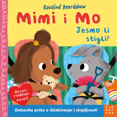 Naslovnica knjige Mimi i Mo: Jesmo li stigli?
