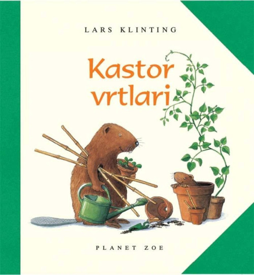 Naslovnica knjige Kastor vrtlari