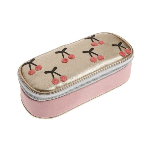 Slika pernice Pencil Box - Cherry Pompon Slika pernice Pencil Box - Cherry Pompon