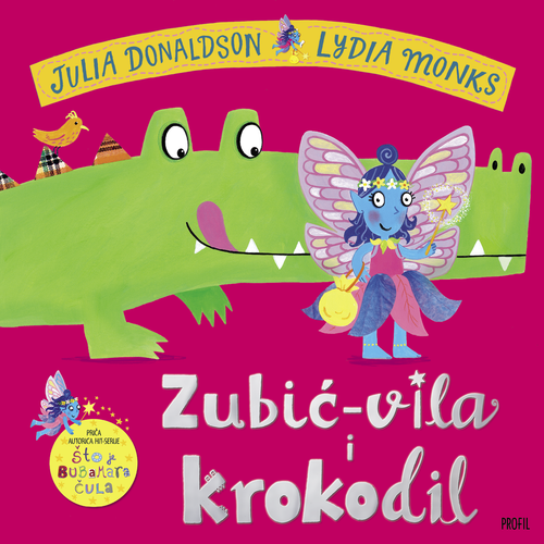 Naslovnica knjige Zubić - vila i krokodil