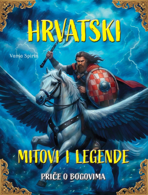 Naslovnica knjige Hrvatski mitovi i legende-priče o bogovima