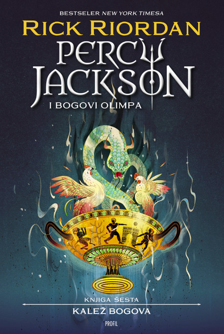 Naslovnica knjige Percy Jackson i bogovi Olimpa: Kalež Bogova