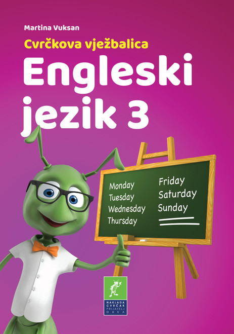 Naslovnica Cvrčkova vježbalica Engleski 3 Naslovnica Cvrčkova vježbalica Engleski 3