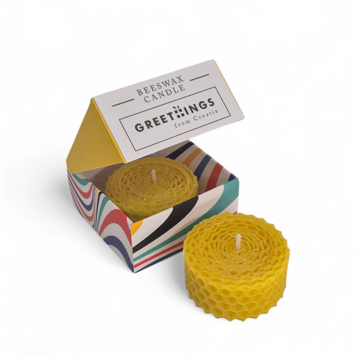 Svijeća od pčelinjeg voska -mini