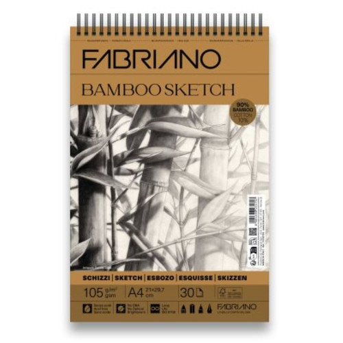Blok Bamboo spiralni A4 30 list 105gr