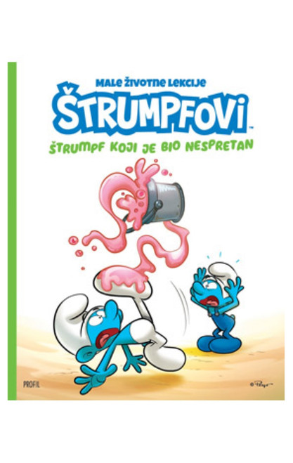 Naslovnica Štrumpfovi - Štrumpf koji je bio nespretan