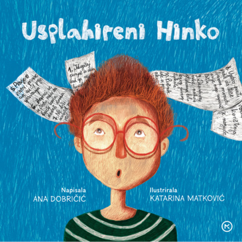 Naslovnica knjige Usplahireni Hinko