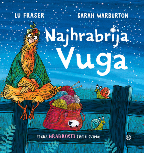 Naslovnica knjige Najhrabrija Vuga