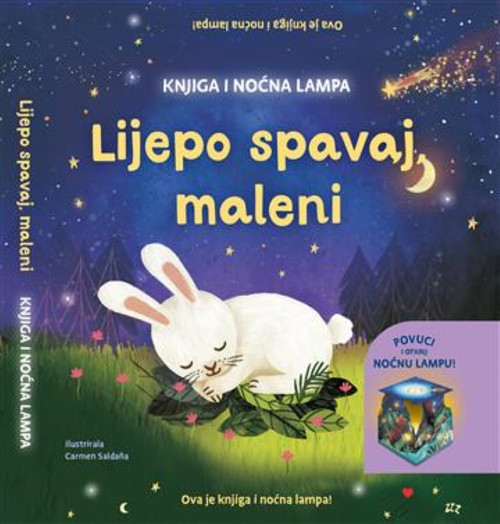 Naslovnica knjige Lijepo spavaj,maleni