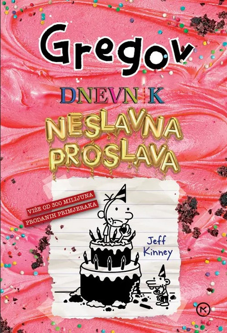 Naslovnica knjige Gregov dnevnik 20: Neslavna proslava