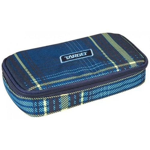 Pernica prazna 1zip Target Compact College Grid Blue Green