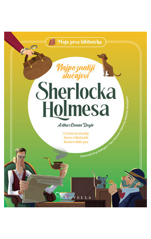 Naslovnica knjige Najpoznatiji slučajevi Sherlocka Holmesa