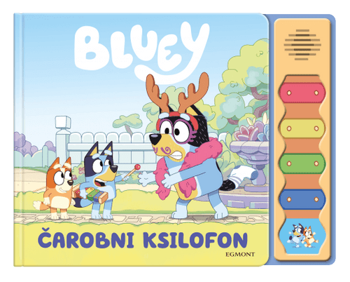 Naslovnica knjige Bluey: Čarobni ksilofon