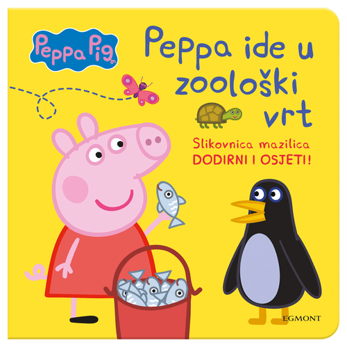 Naslovnica knjige Peppa ide u zoološki vrt