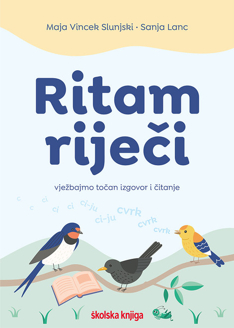 Naslovnica Ritam riječi - vježbajmo točan izgovor i čitanje
