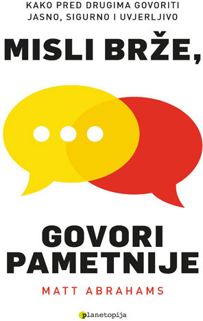 Naslovnica knjige Misli brže, govori pametnije