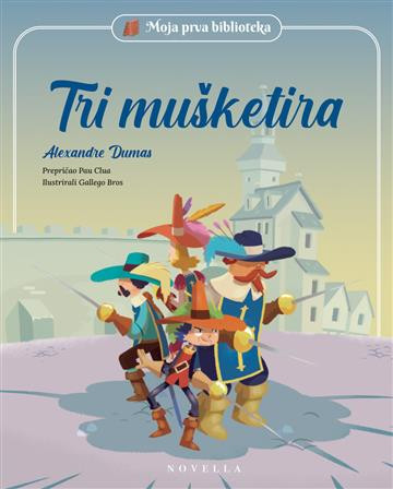 Naslovnica knjige Tri mušketira