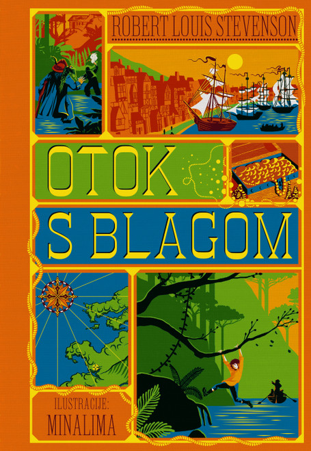 Naslovnica Otok s blagom (MinaLima izdanje)