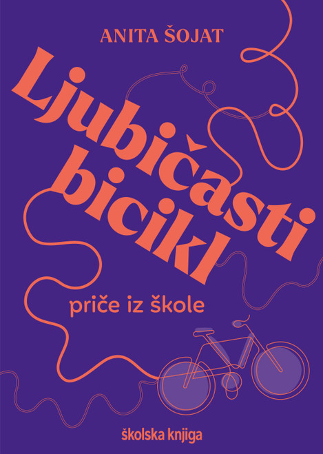 Naslovnica knjige Ljubičasti bicikl
