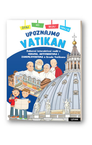 Naslovnica slikovnice UPOZNAJMO VATIKAN