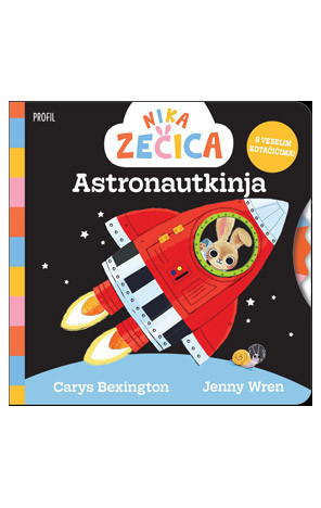 Naslovnica slikovnice Nika Zečica - Astronautkinja