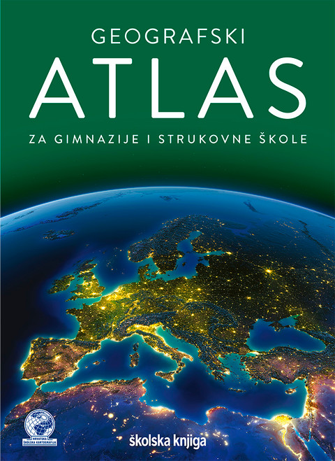 Geografski atlas za gimnazije i strukovne škole - NOVO