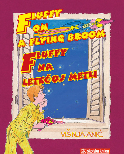 Fluffy on a Flying Broom