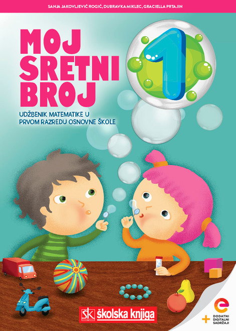 Moj sretni broj 1 - udžbenik matematike u 1. razredu osnovne škole