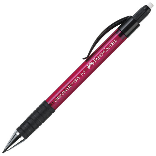 Olovka tehnička 0,5 mm Grip Matic Faber Castell, crvena