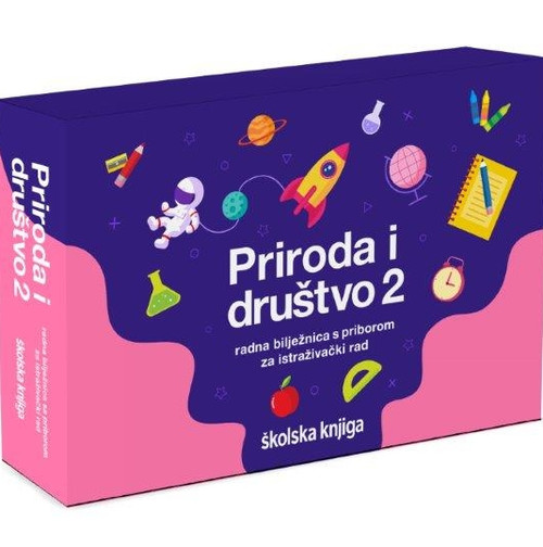 ISTRAŽUJEMO NAŠ SVIJET 2 - radna bilježnica s priborom za istraživanje u drugom razredu osnovne škole