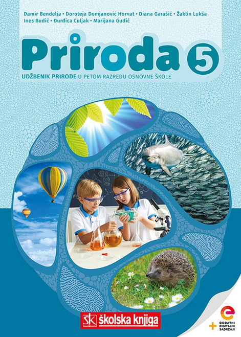 Priroda 5 - udžbenik prirode s dodatnim digitalnim sadržajima u 5. razredu osnovne škole