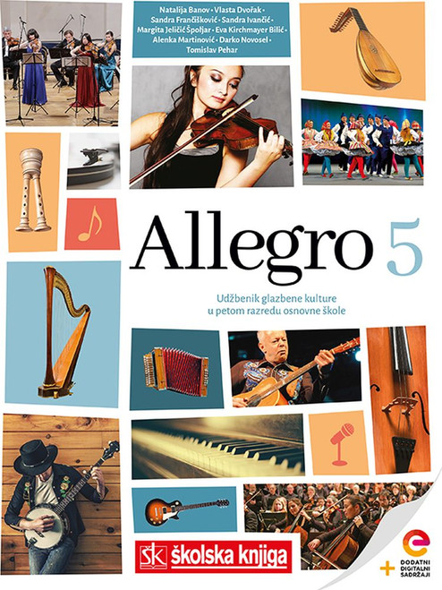 Allegro 5 - udžbenik glazbene kulture za peti razred