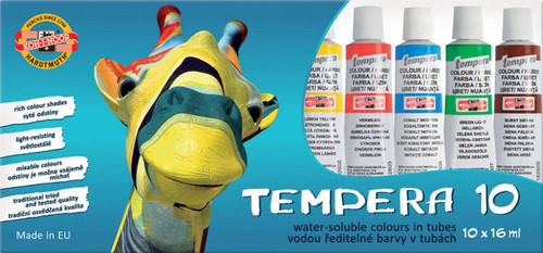 Tempera 1/10 16ml karton Žirafa KOH-I-NOOR