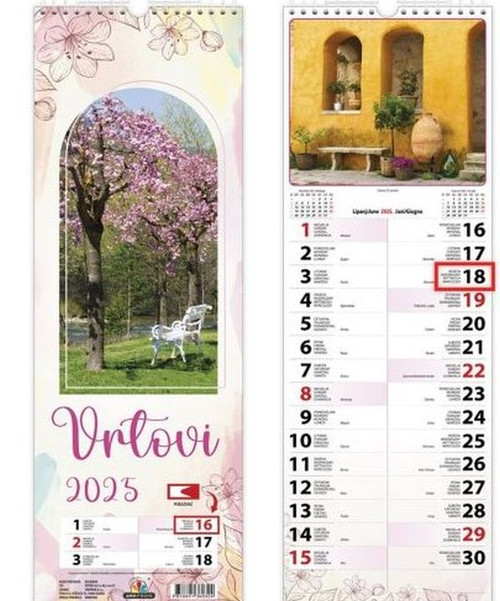 Kalendar vrtovi