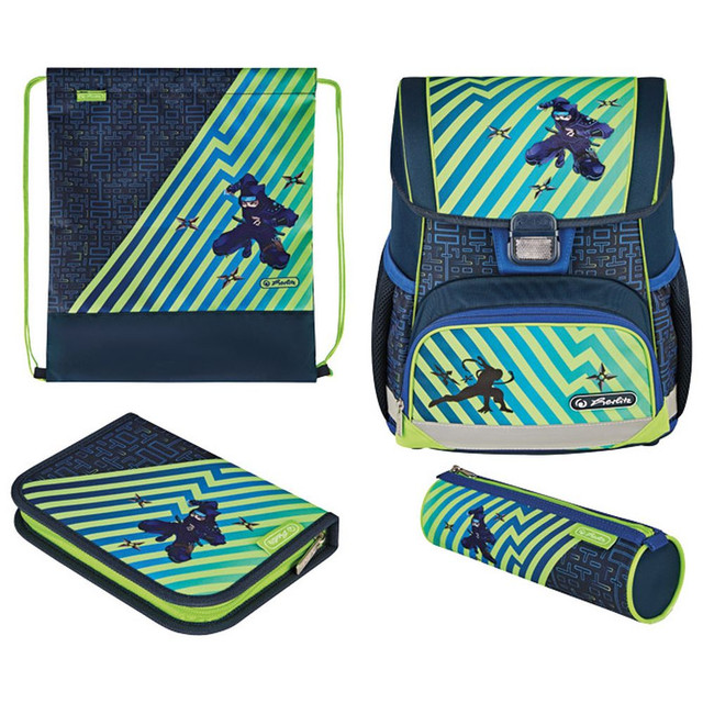 Torba školska anatomska 4/1 Loop Funky Ninja Herlitz
