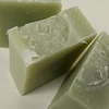 GREEN CLAY GERANIUM & LAVENDER HAND MADE VEGAN EARTHLY DELIGHT SOAP 100G
