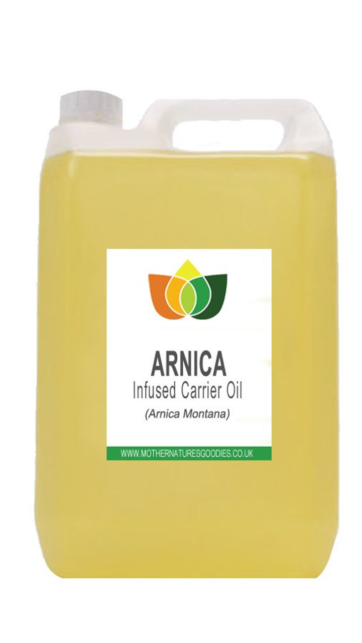 Arnica Oil Natural Vegan Massage Carrier Base Herbal Infusion Bruising Muscle Aches