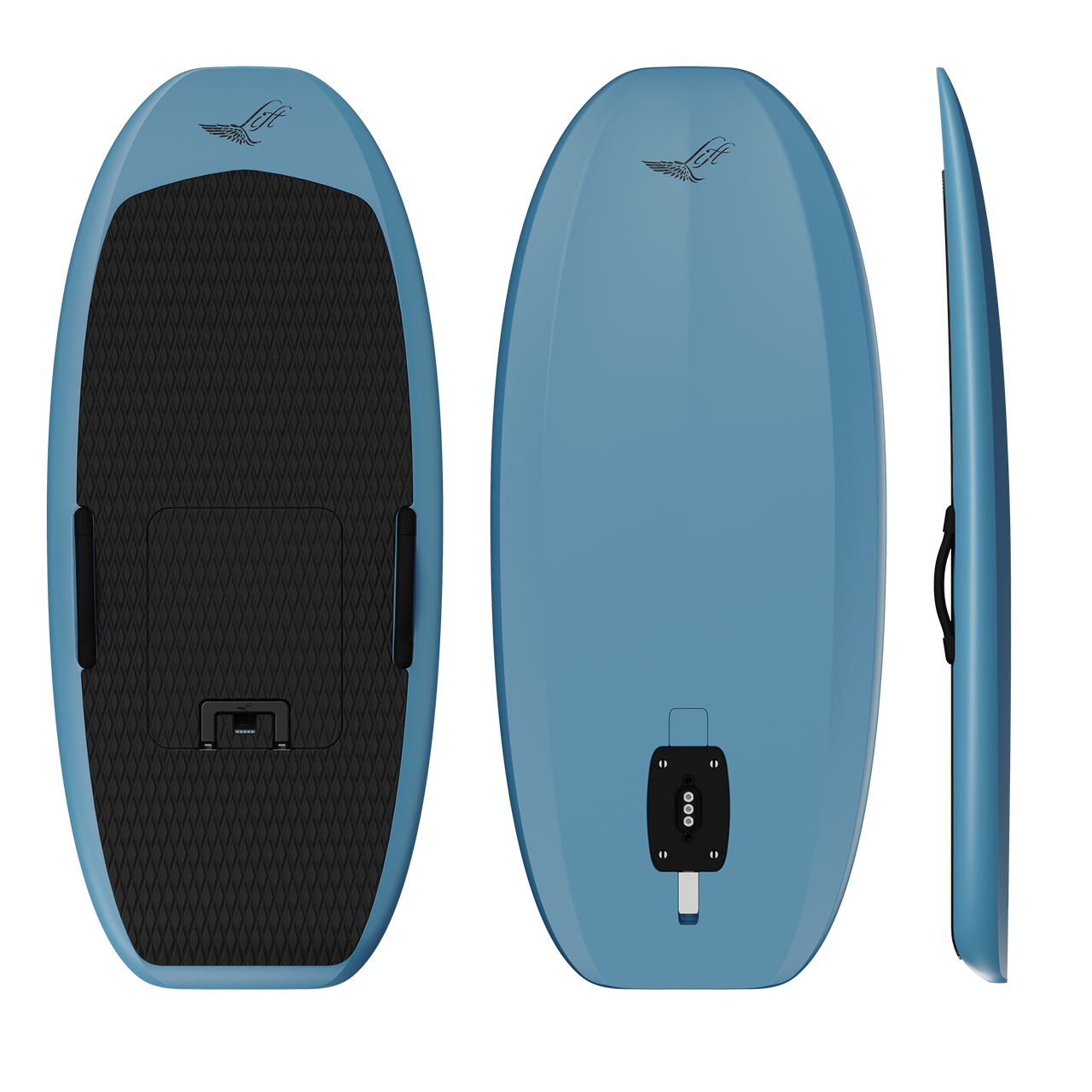Lift5 -EFOIL - 5'4 CRUISER - Carbon Black - Praxis Custom Skis