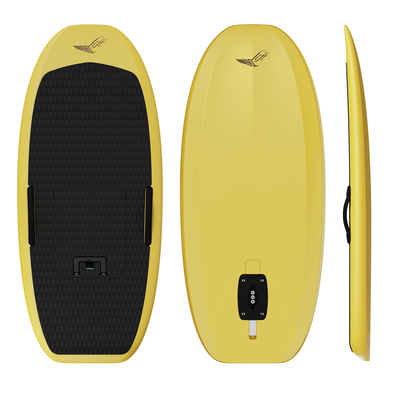 Lift5 -EFOIL - 5'4 CRUISER - Carbon Black - Praxis Custom Skis