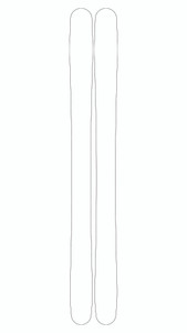 Jedi Mind Sticks Custom Ski