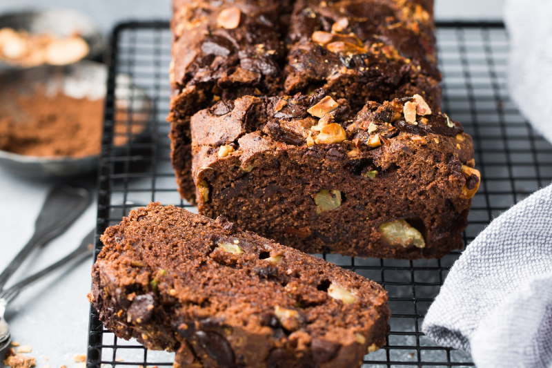 Chocolate & Hazelnut Protein Banana Bread Chocolate & Hazelnut Protein Banana Bread