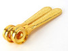 Campagnolo Record Down Tube Shifters 24k Gold