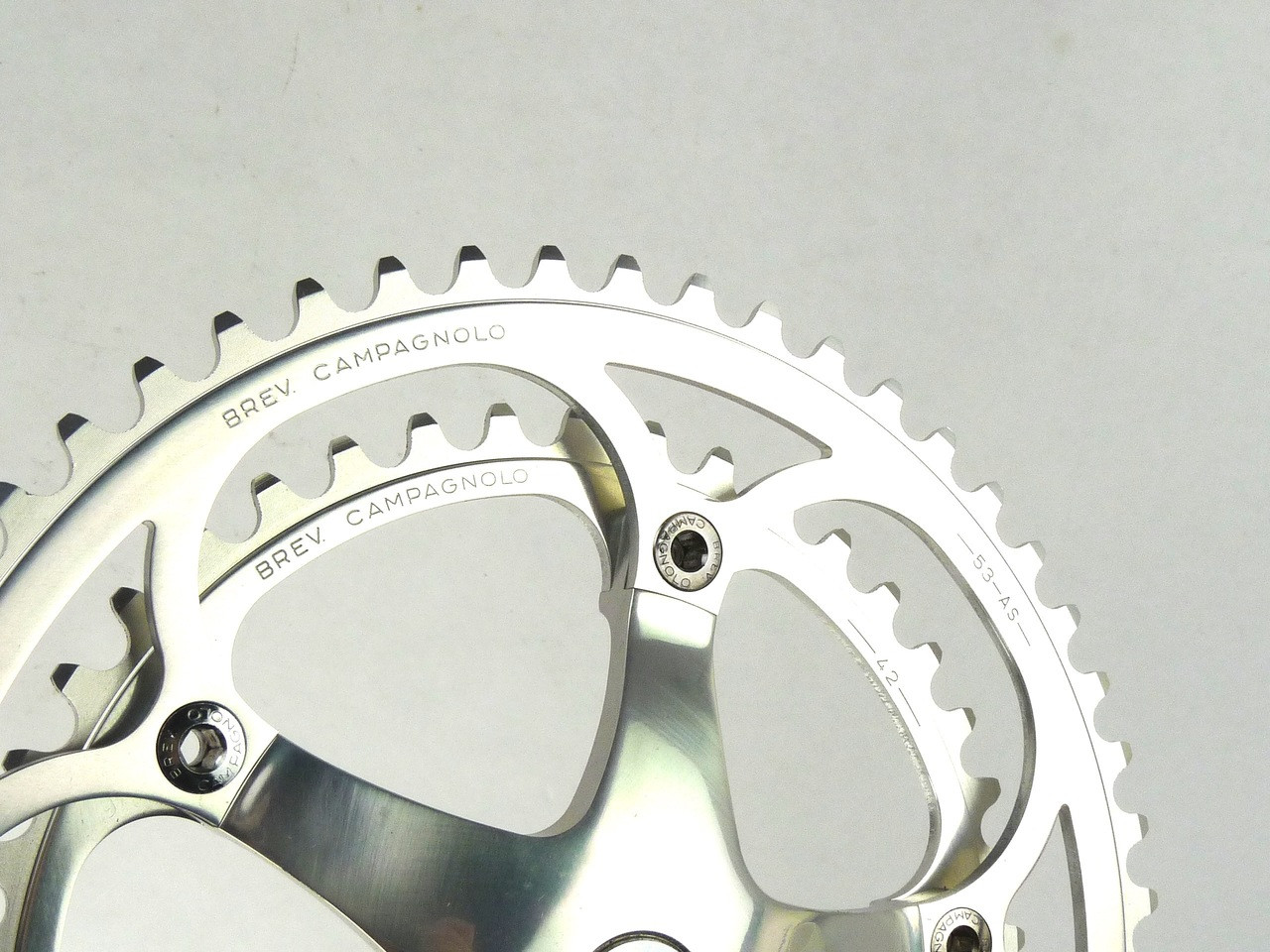 Campagnolo C Record Crankset FIRST GENERATION ENGRAVED 175mm NOS 