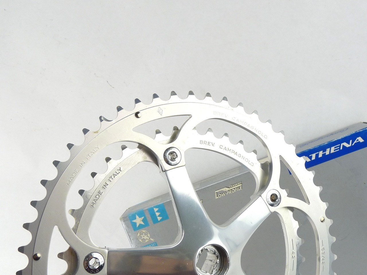 NOS Zeus Chainring All Sizes 119 BCD Black Vintage Retro New Old Stock 