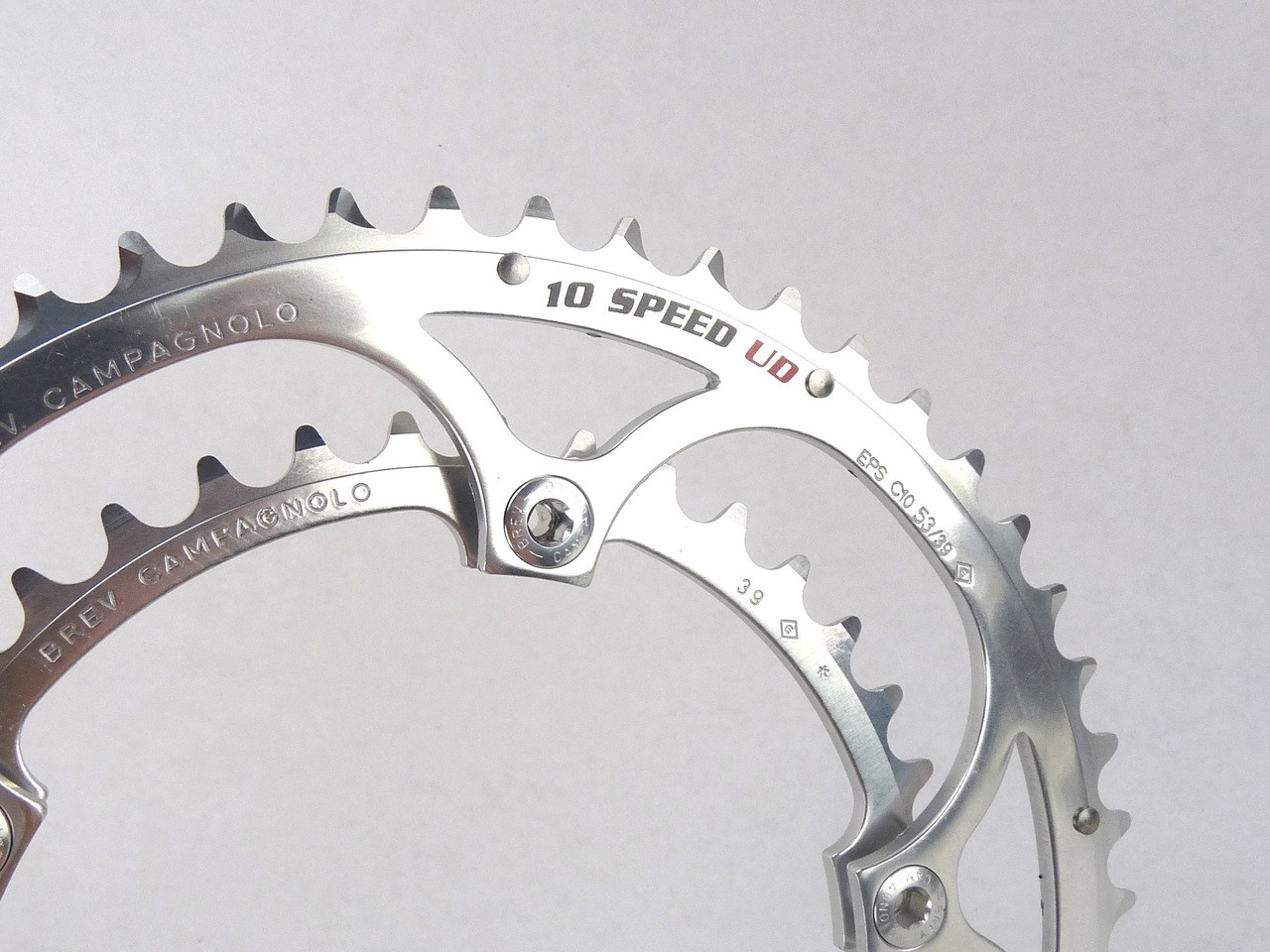 肌触りがいい Yahoo!オークション Campagnolo パーツ C10 Rings 52/39T