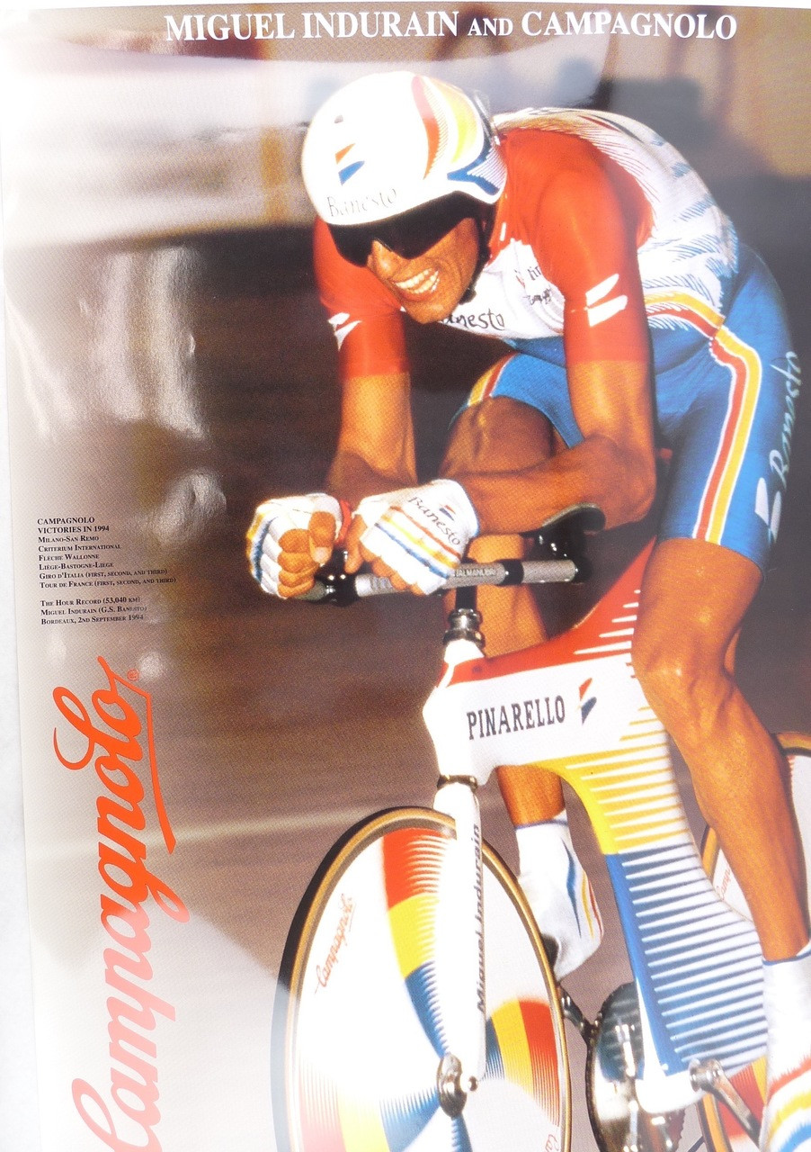 Campagnolo Miguel Indurain Poster